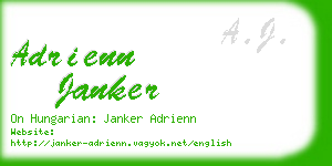 adrienn janker business card